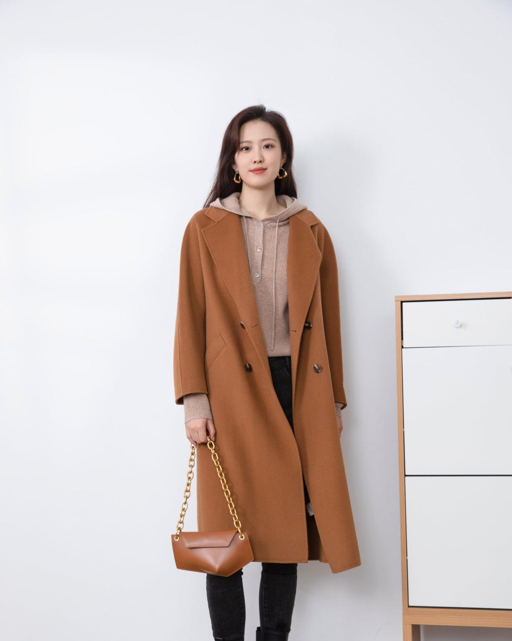 Long coat clearance camel color