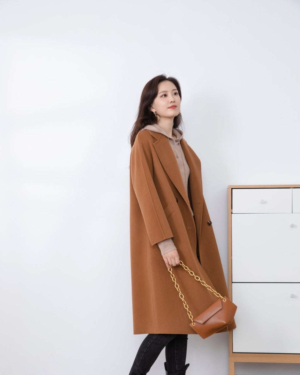 Camel colored 2025 trench coat