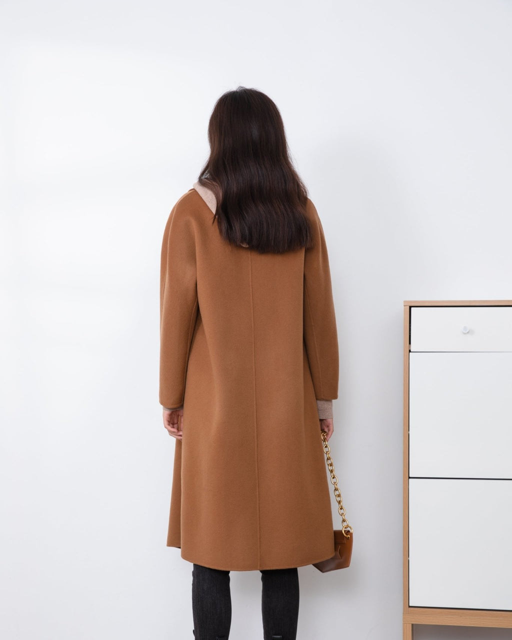 Camel color wool best sale coat